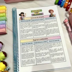 Página do manual de relatórios para educação infantil e séries iniciais.