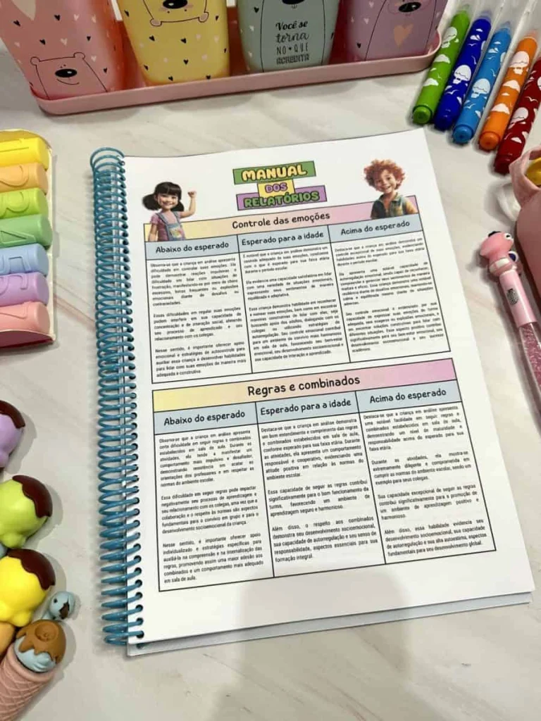 Manual de Relatórios Individuais para Educação Infantil — foto 2