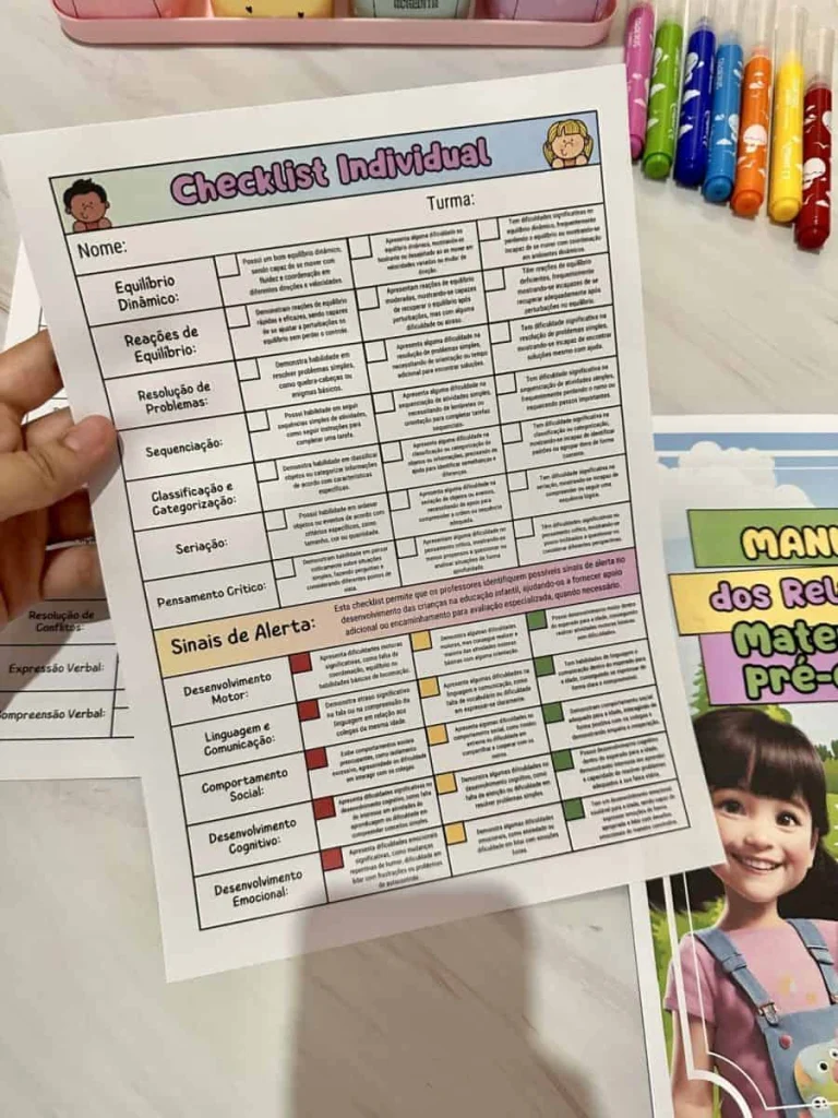 Manual de Relatórios Individuais para Educação Infantil — foto 5