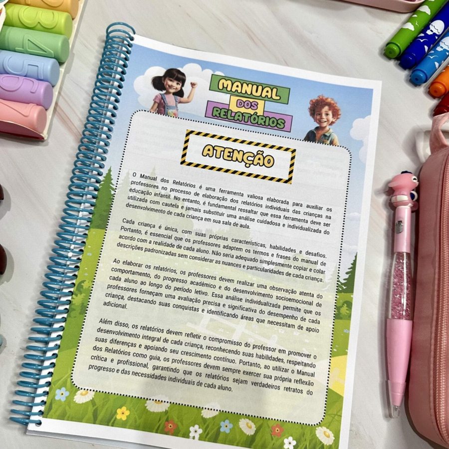 Manual do Relatórios - Educação Infantil - Pedagogia de Ideias Manual do Relatórios - Educação Infantil