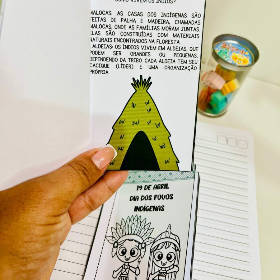 Mini Book Dia dos Povos Indígenas - Dia dos Povos Indígenas - Pedagogia de Ideias Mini Book Dia dos Povos Indígenas - Dia dos Povos Indígenas