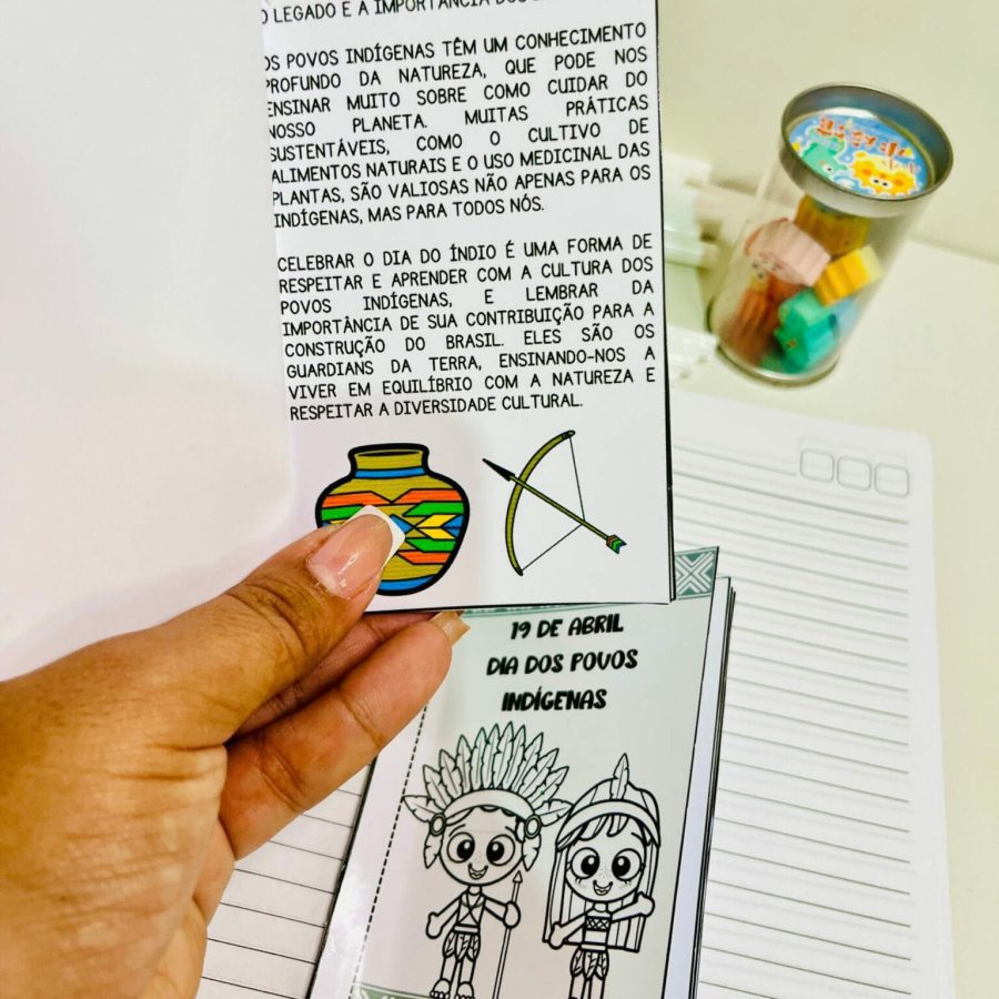 Mini Book Dia dos Povos Indígenas - Dia dos Povos Indígenas - Pedagogia de Ideias Mini Book Dia dos Povos Indígenas - Dia dos Povos Indígenas