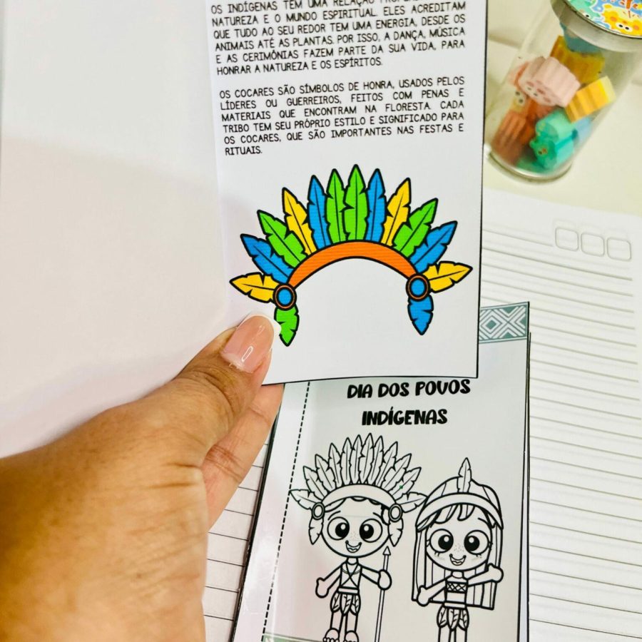Mini Book Dia dos Povos Indígenas - Dia dos Povos Indígenas - Pedagogia de Ideias Mini Book Dia dos Povos Indígenas - Dia dos Povos Indígenas