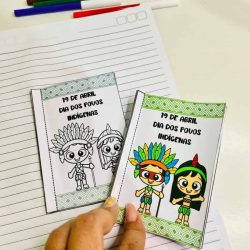 Mini Book Dia dos Povos Indígenas - Dia dos Povos Indígenas