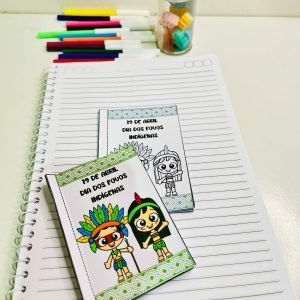 Mini Book Dia dos Povos Indígenas - Dia dos Povos Indígenas
