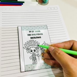 Mini Book Dia dos Povos Indígenas - Dia dos Povos Indígenas