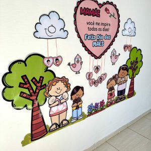 Painel - Dia das Mães - Dia das Mães - Pedagogia de Ideias Painel - Dia das Mães - Dia das Mães