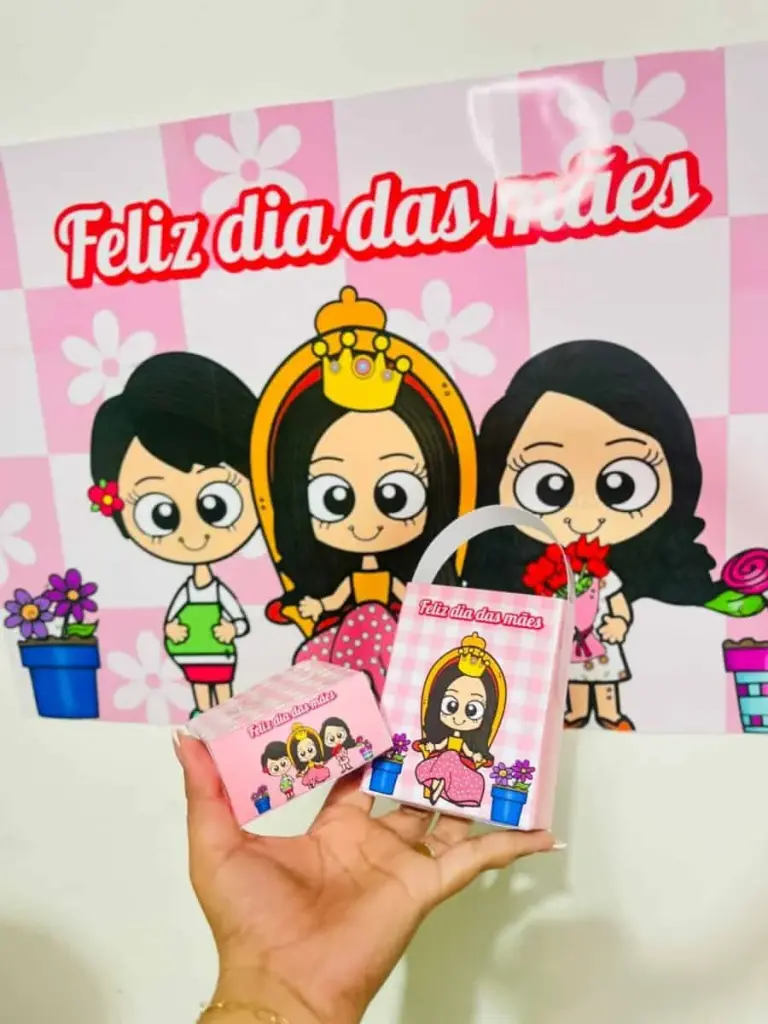 Painel Feliz Dia das Mães com Lembrancinhas — foto 11