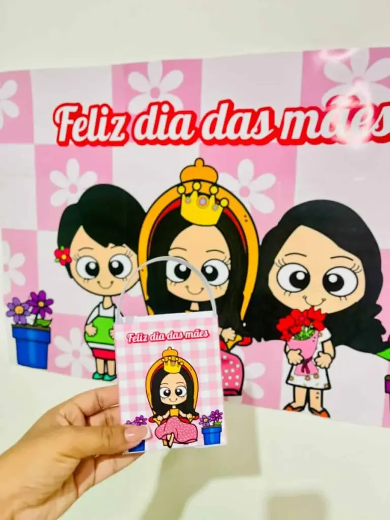 Painel Feliz Dia das Mães com Lembrancinhas — foto 5