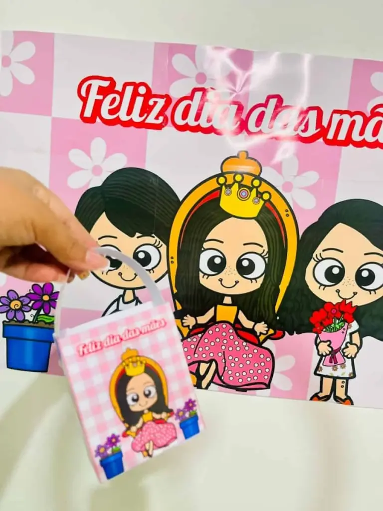 Painel Feliz Dia das Mães com Lembrancinhas — foto 7