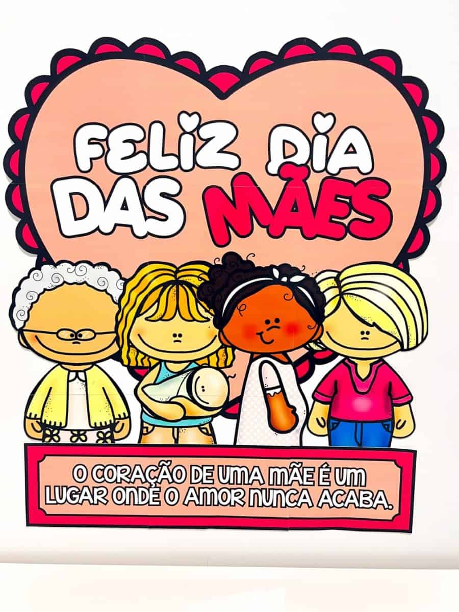 Painel + Lembrancinha - Dia das Mães - Dia das Mães