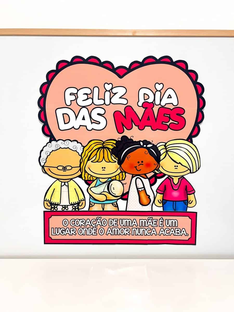 Painel + Lembrancinha - Dia das Mães - Dia das Mães