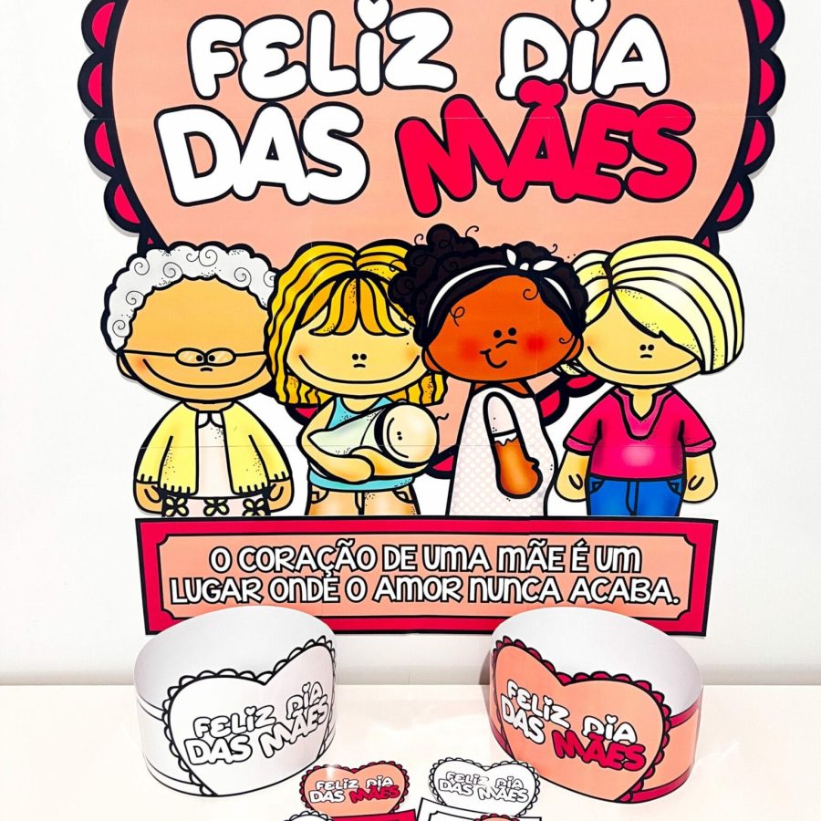 Painel + Lembrancinha - Dia das Mães - Dia das Mães - Pedagogia de Ideias Painel + Lembrancinha - Dia das Mães - Dia das Mães