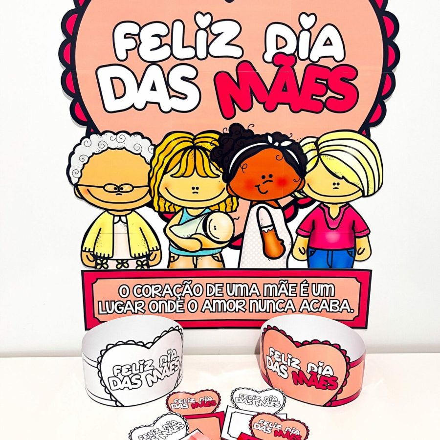 Painel + Lembrancinha - Dia das Mães - Dia das Mães - Pedagogia de Ideias Painel + Lembrancinha - Dia das Mães - Dia das Mães