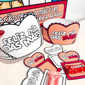 Painel + Lembrancinha - Dia das Mães - Dia das Mães - Pedagogia de Ideias Painel + Lembrancinha - Dia das Mães - Dia das Mães