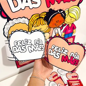 Painel + Lembrancinha - Dia das Mães - Dia das Mães - Pedagogia de Ideias Painel + Lembrancinha - Dia das Mães - Dia das Mães