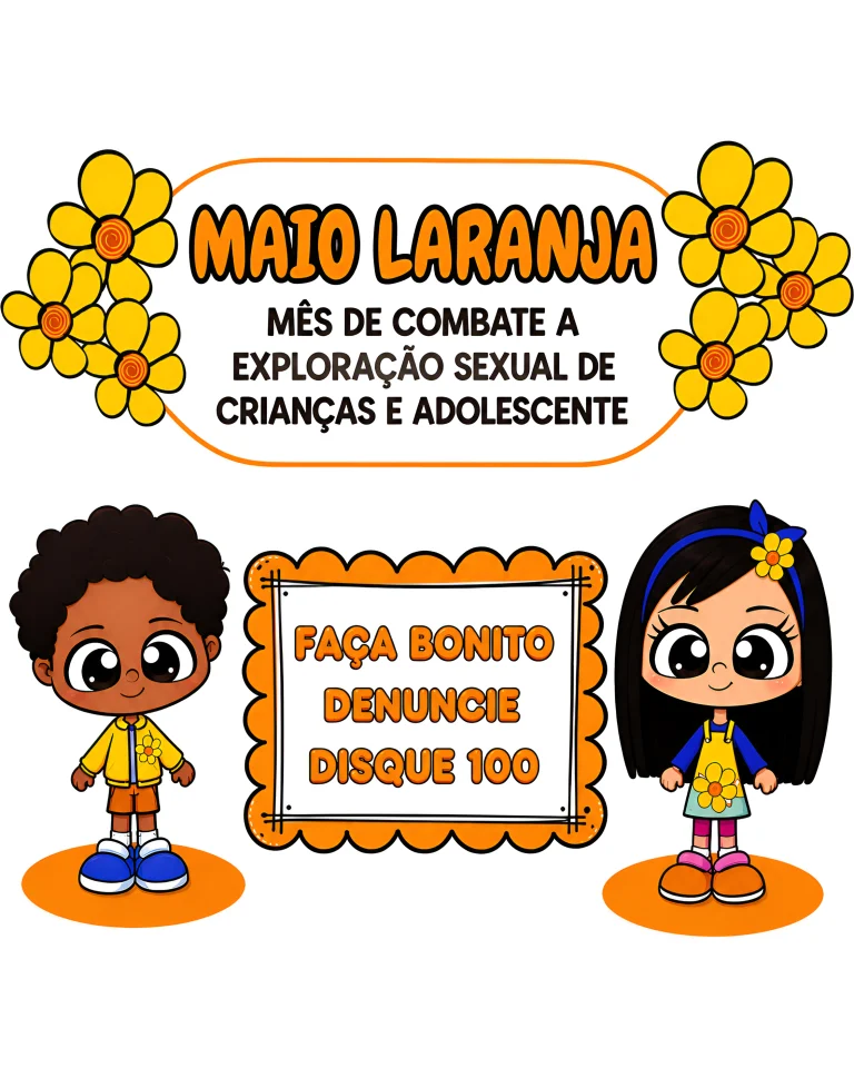 Painel Maio Laranja para Escola — foto 4