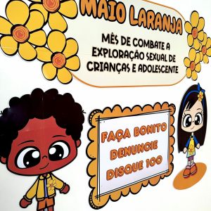Painel - Maio Laranja - Maio Laranja - Pedagogia de Ideias Painel - Maio Laranja - Maio Laranja