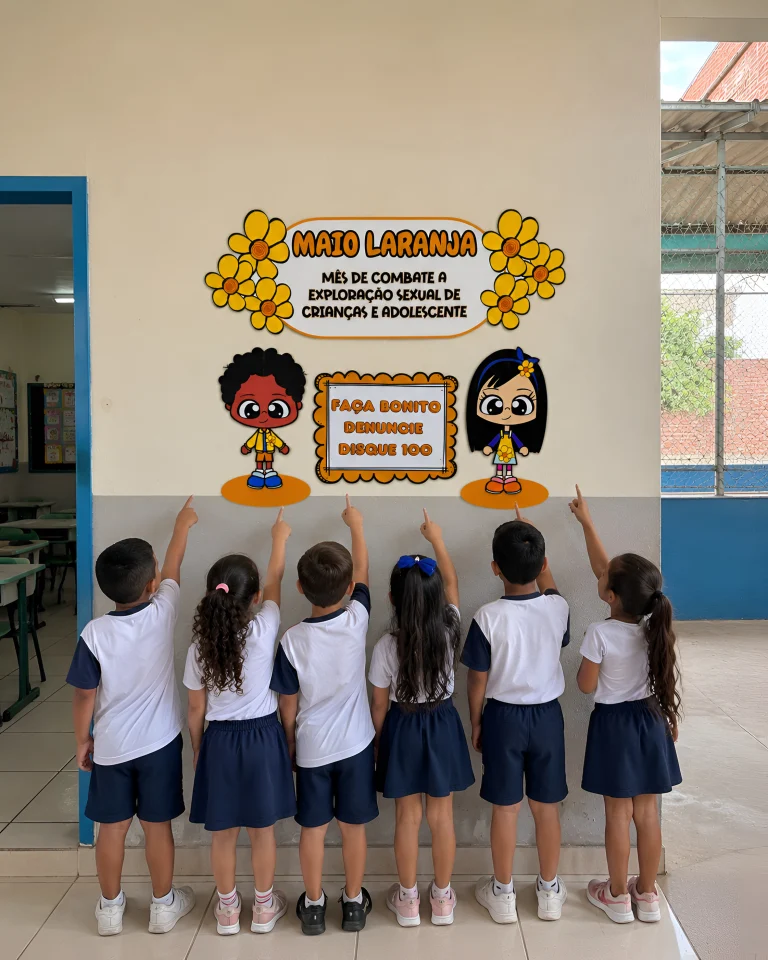 Painel Maio Laranja para Escola — foto 5