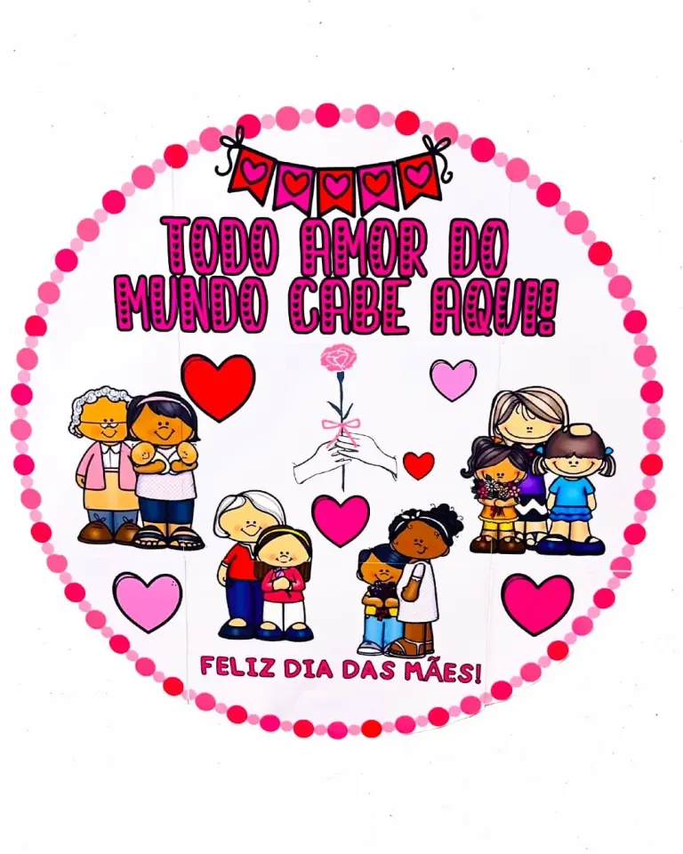 Painel Redondo Dia das Mães — foto 2