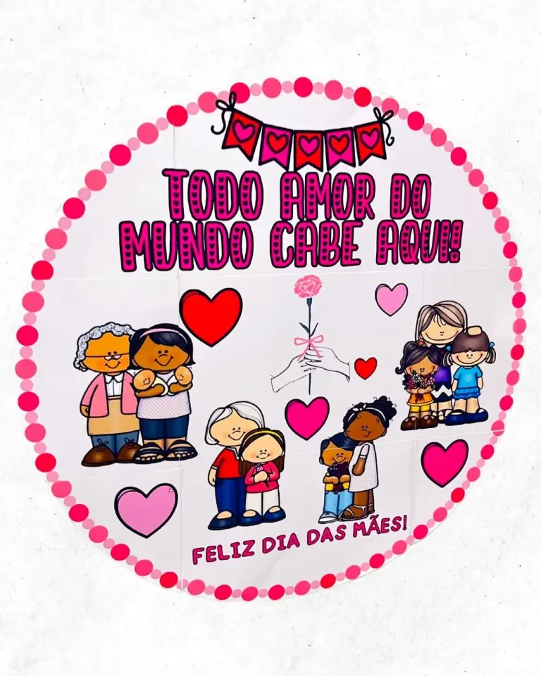 Painel Redondo Dia das Mães — foto 7