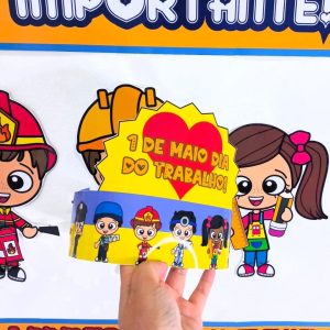 Painel - Todo trabalho é importante - Dia do Trabalho