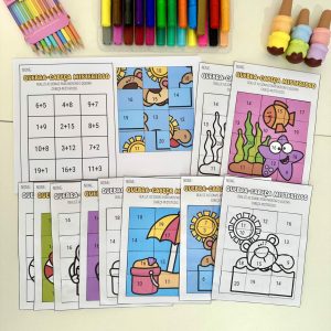 Quebra-Cabeça - Soma Misteriosa - Educação Infantil