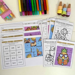 Quebra-Cabeça - Soma Misteriosa - Educação Infantil - Pedagogia de Ideias Quebra-Cabeça - Soma Misteriosa - Educação Infantil