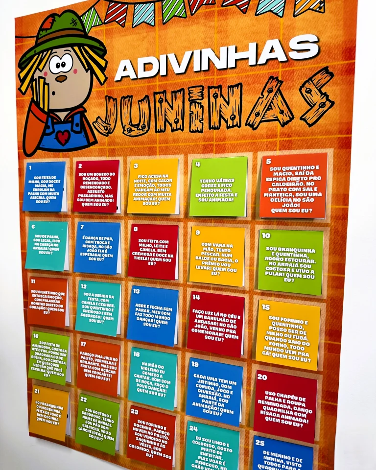 Painel Interativo de Adivinhas Juninas — foto 7