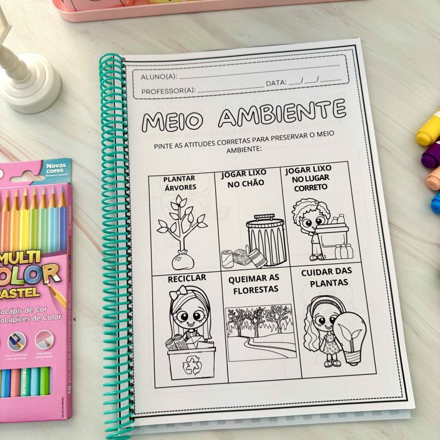 Apostila de Atividades Meio Ambiente - Atividades - Pedagogia de Ideias Apostila de Atividades Meio Ambiente - Atividades