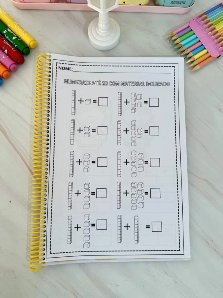 Apostila Numerais com Material Dourado — foto 11