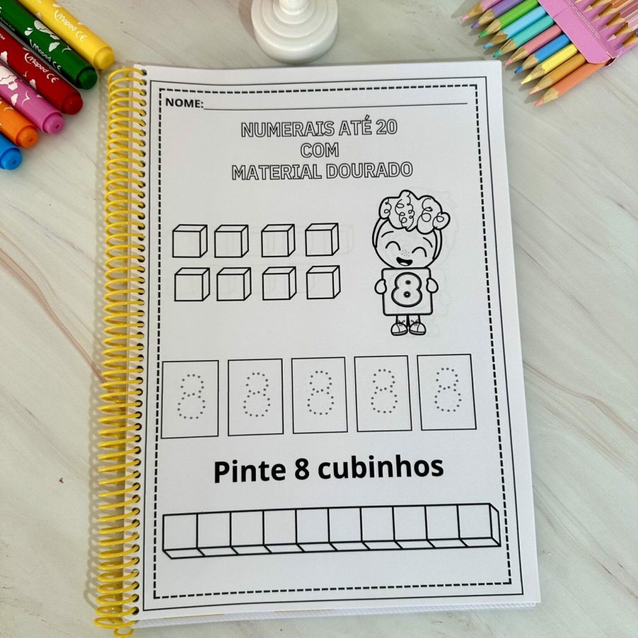 Apostila Numerais Material Dourado - Atividades - Pedagogia de Ideias Apostila Numerais Material Dourado - Atividades