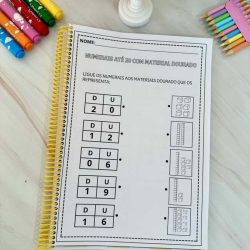 Apostila Numerais Material Dourado - Atividades
