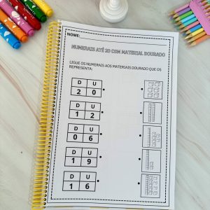 Apostila Numerais Material Dourado - Atividades
