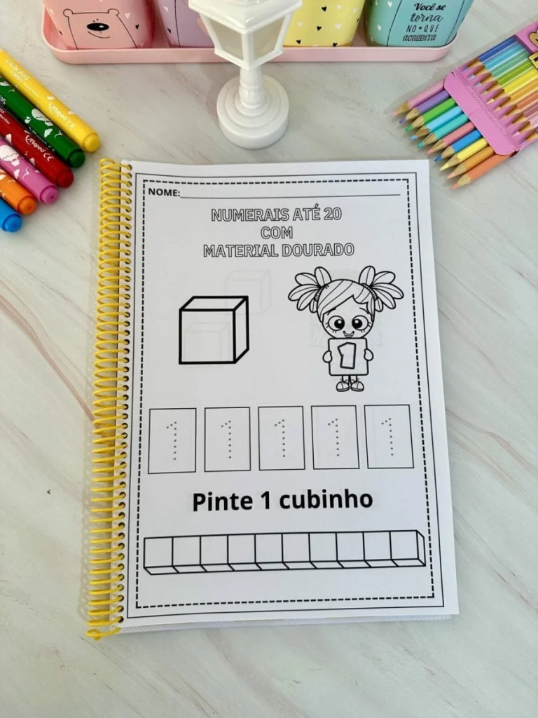 Apostila Numerais com Material Dourado — foto 5