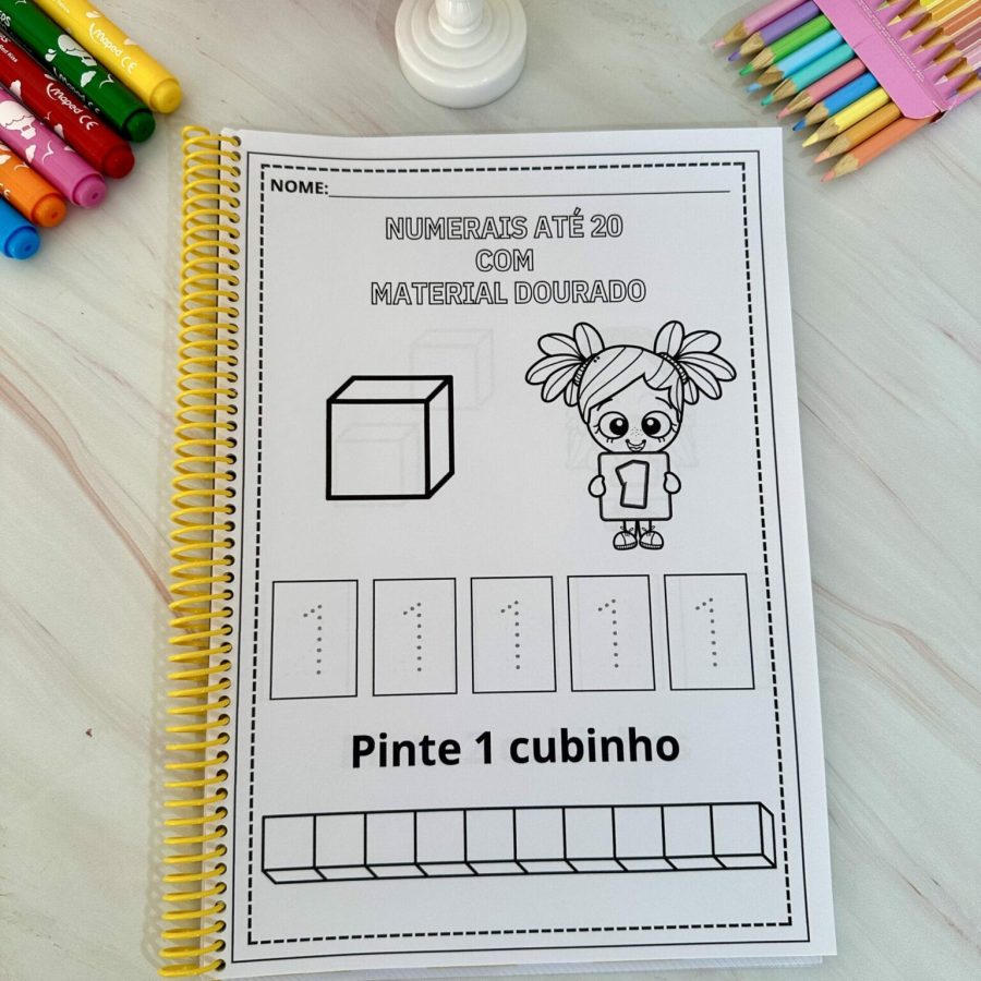 Apostila Numerais Material Dourado - Atividades - Pedagogia de Ideias Apostila Numerais Material Dourado - Atividades