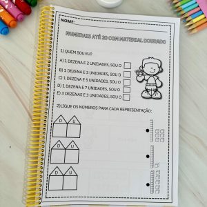 Apostila Numerais Material Dourado - Atividades - Pedagogia de Ideias Apostila Numerais Material Dourado - Atividades