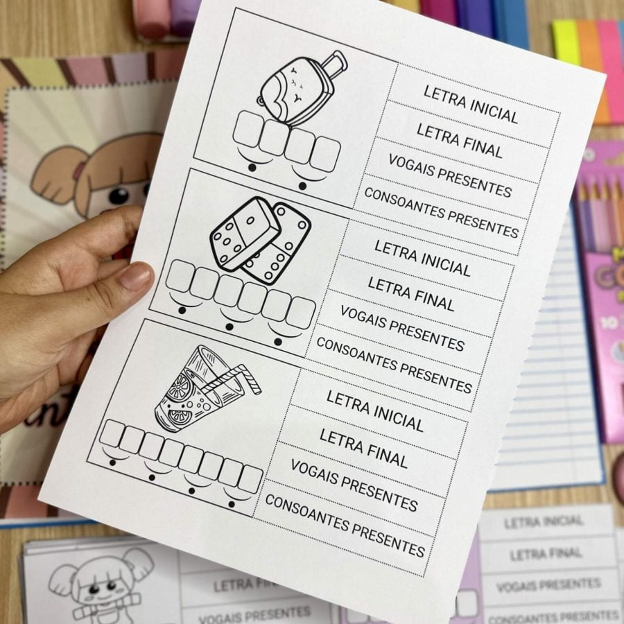 Apostila - Palavras Interativas - Consciência Fonológica - Pedagogia de Ideias Apostila - Palavras Interativas - Consciência Fonológica
