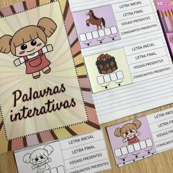 Apostila - Palavras Interativas - Consciência Fonológica