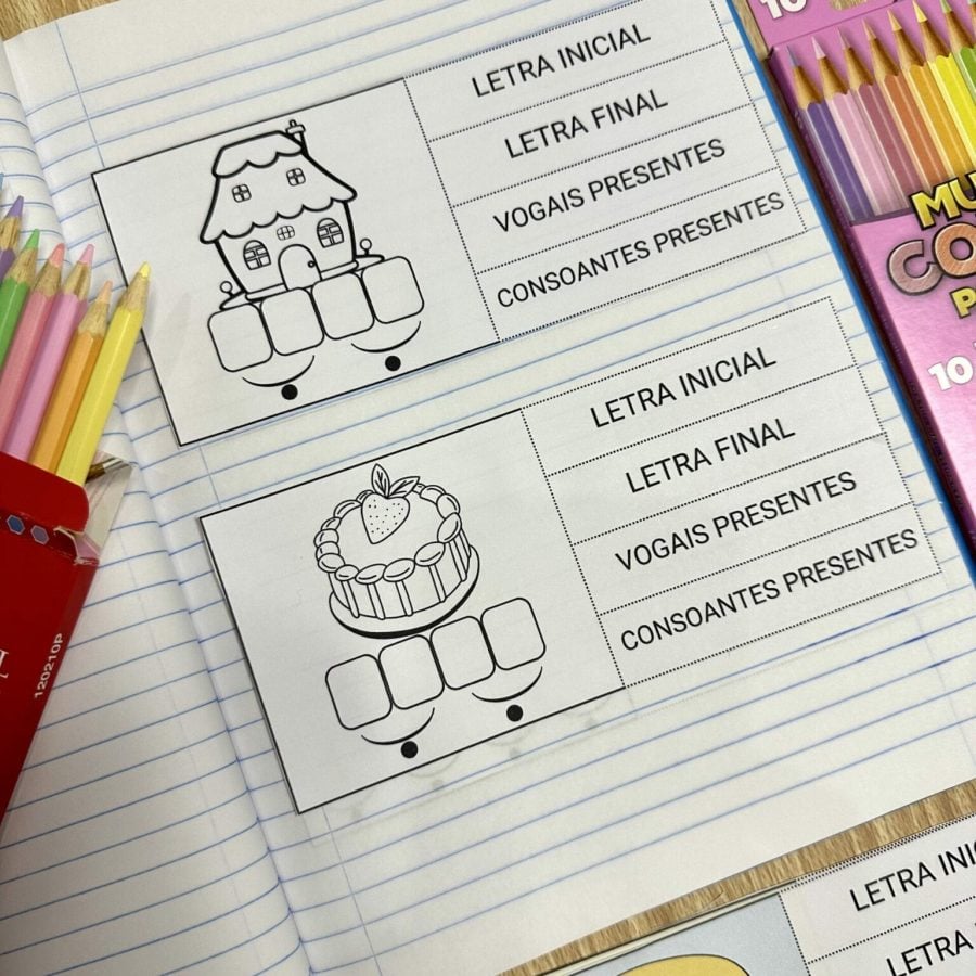 Apostila - Palavras Interativas - Consciência Fonológica - Pedagogia de Ideias Apostila - Palavras Interativas - Consciência Fonológica