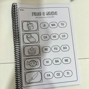 Apostila - Pinte a Sílaba - Alfabetização - Pedagogia de Ideias Apostila - Pinte a Sílaba - Alfabetização