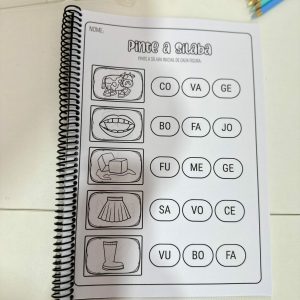 Apostila - Pinte a Sílaba - Alfabetização - Pedagogia de Ideias Apostila - Pinte a Sílaba - Alfabetização