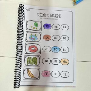 Apostila - Pinte a Sílaba - Alfabetização - Pedagogia de Ideias Apostila - Pinte a Sílaba - Alfabetização