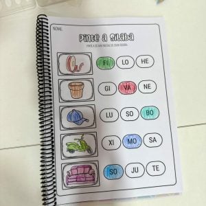 Apostila - Pinte a Sílaba - Alfabetização - Pedagogia de Ideias Apostila - Pinte a Sílaba - Alfabetização