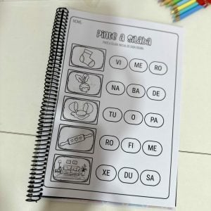 Apostila - Pinte a Sílaba - Alfabetização - Pedagogia de Ideias Apostila - Pinte a Sílaba - Alfabetização