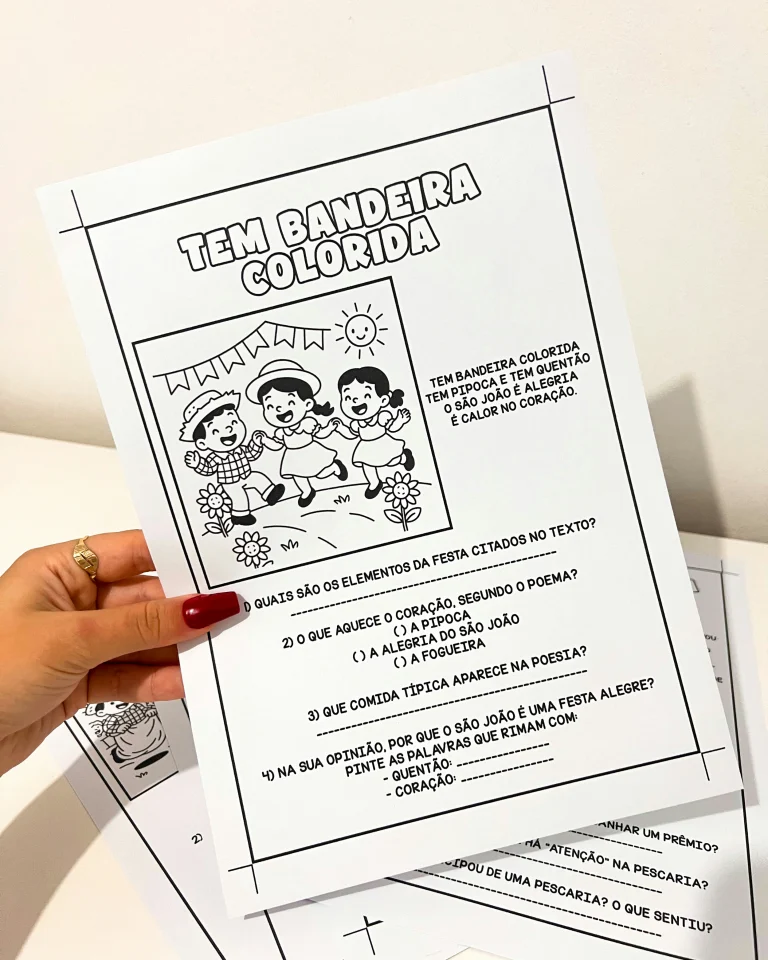Atividades de Interpretação Arraiá Goods — foto 2