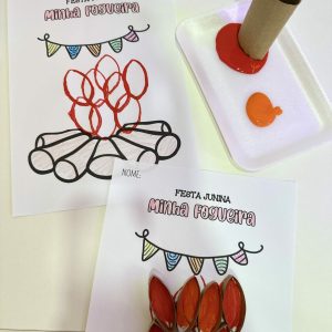 Atividade de Artes - Fogueira de Festa Junina - Festa Junina - Pedagogia de Ideias Atividade de Artes - Fogueira de Festa Junina - Festa Junina