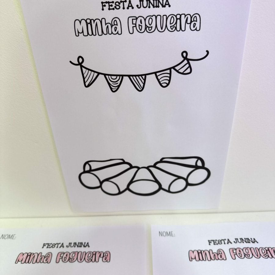 Atividade de Artes - Fogueira de Festa Junina - Festa Junina - Pedagogia de Ideias Atividade de Artes - Fogueira de Festa Junina - Festa Junina