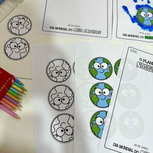 Atividade O Planeta está em nossas Mãos - Dia do Meio Ambiente