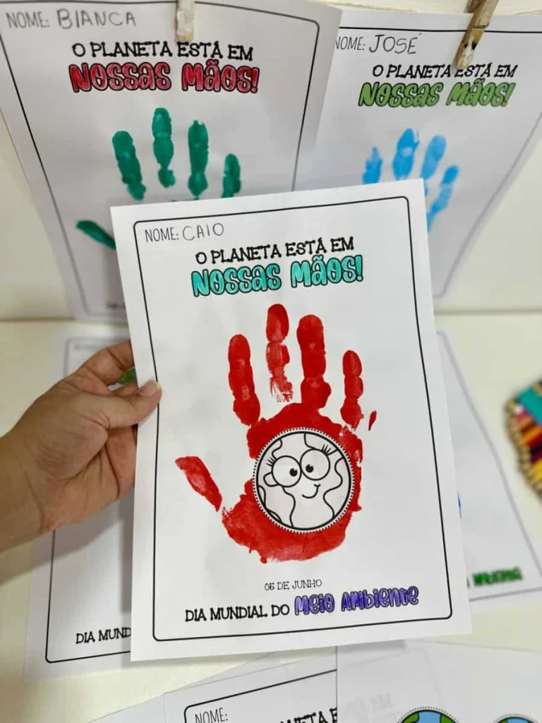 Atividade O Planeta Está em Nossas Mãos — foto 13